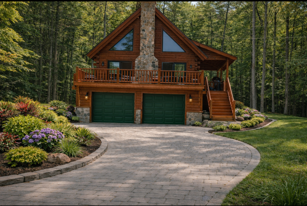 The Ayers Pond Log Home