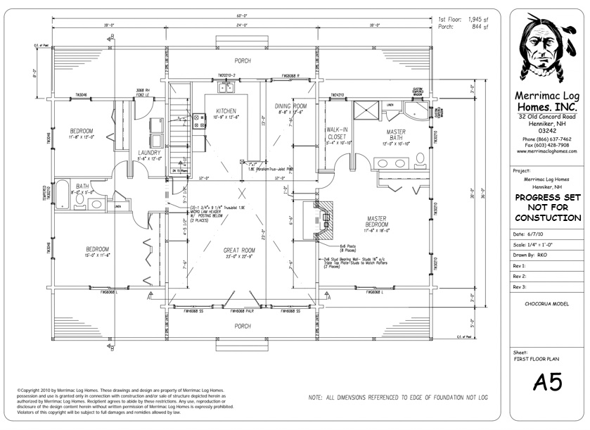 Chocorua Floor Plan