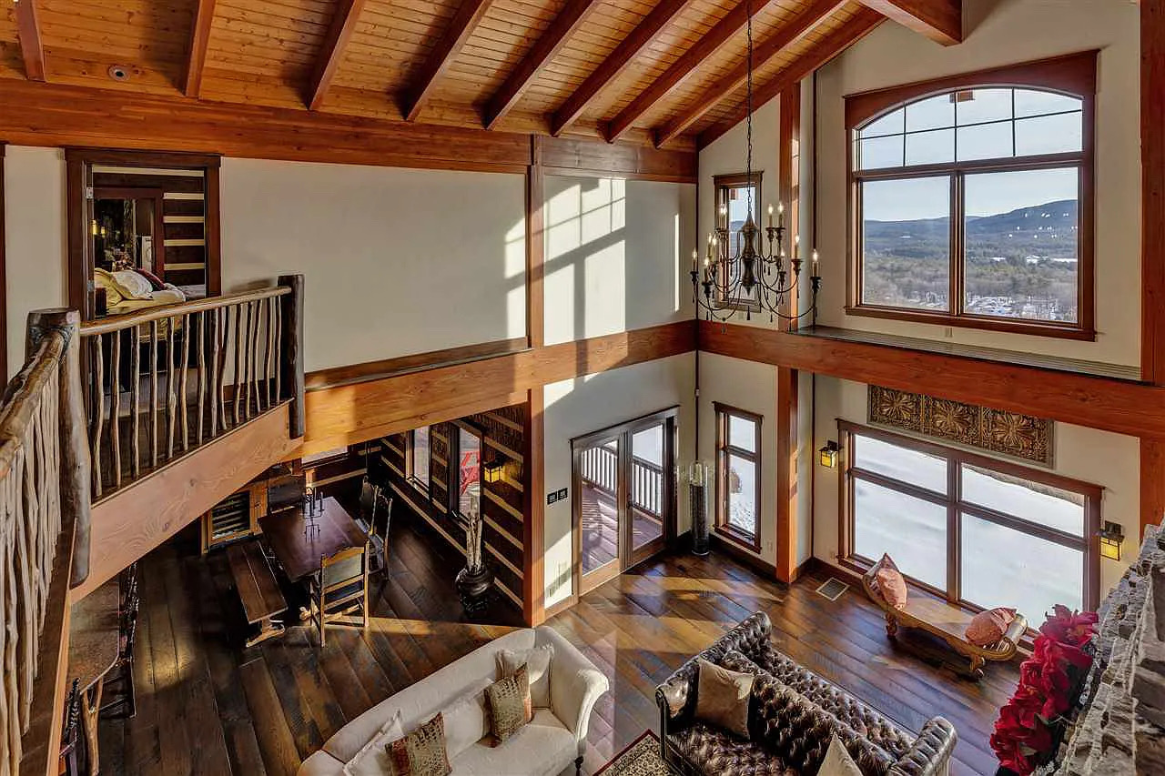 Merrimac Hybrid Log Home