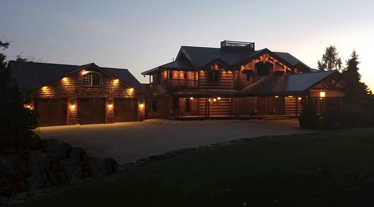 Merrimac Log Home Custom Build