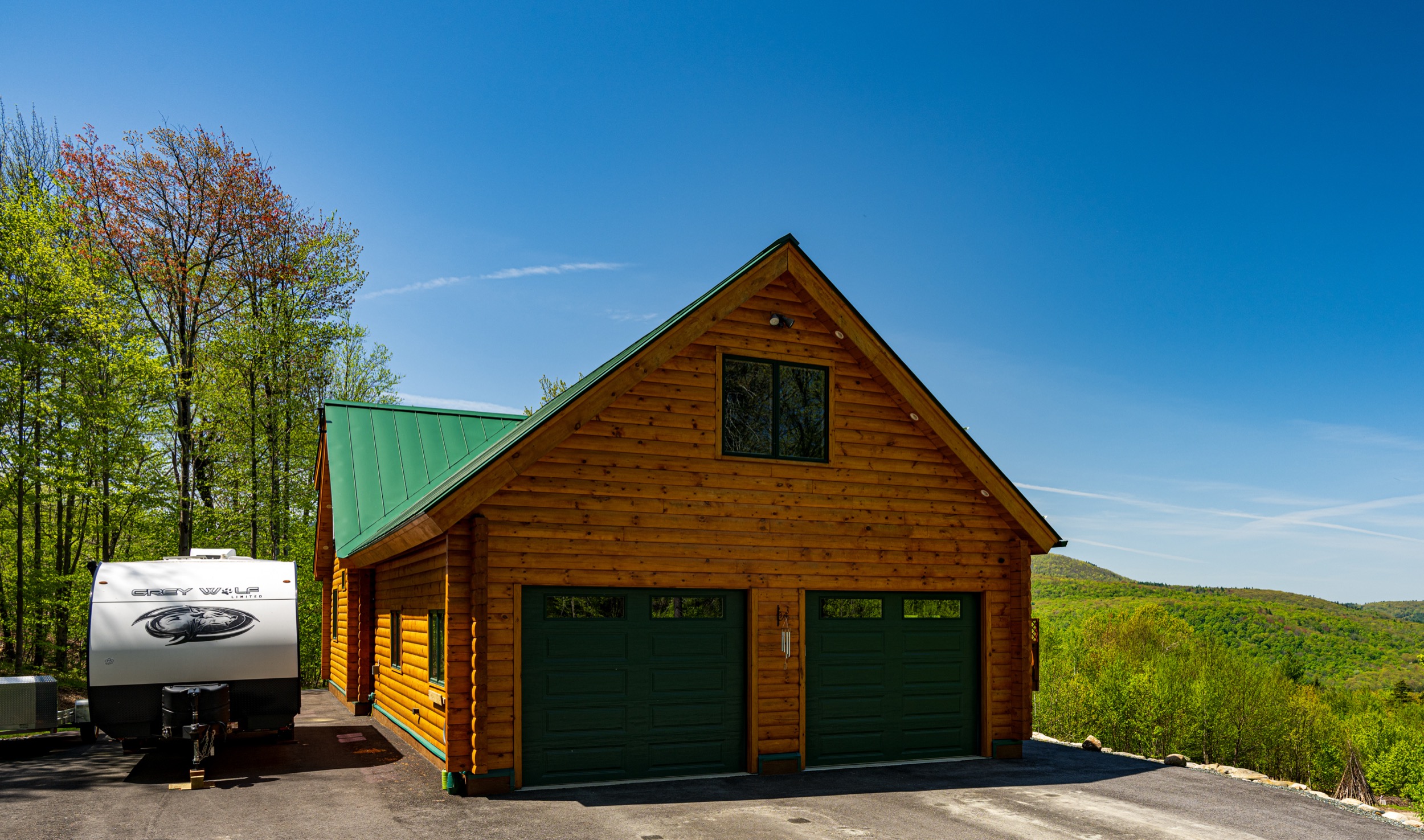Ossipee Log Home Interior
