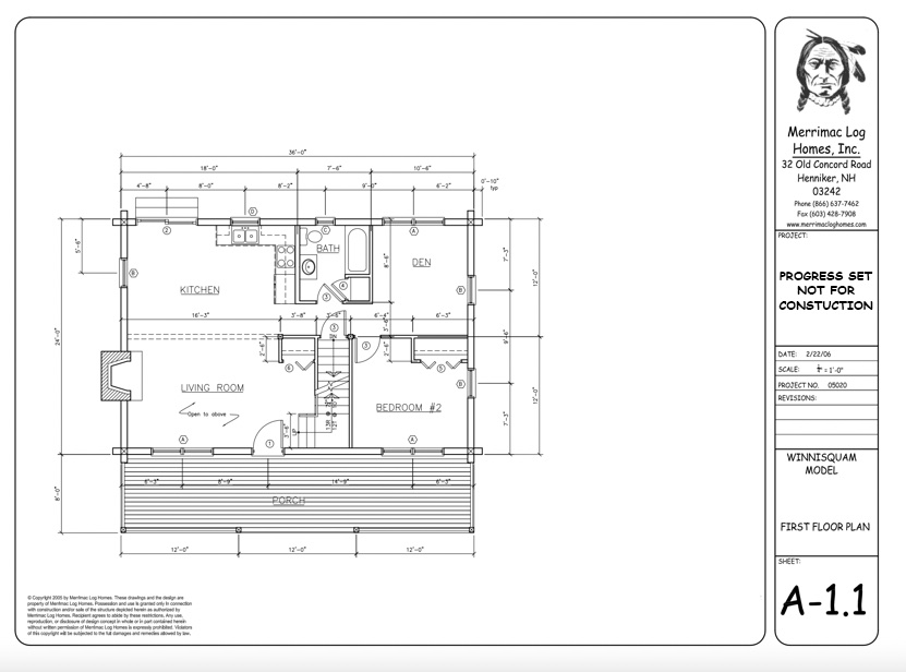 Winnisquam First Floor Plan